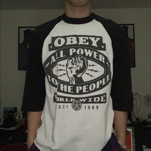 Obey 3/4 Tee